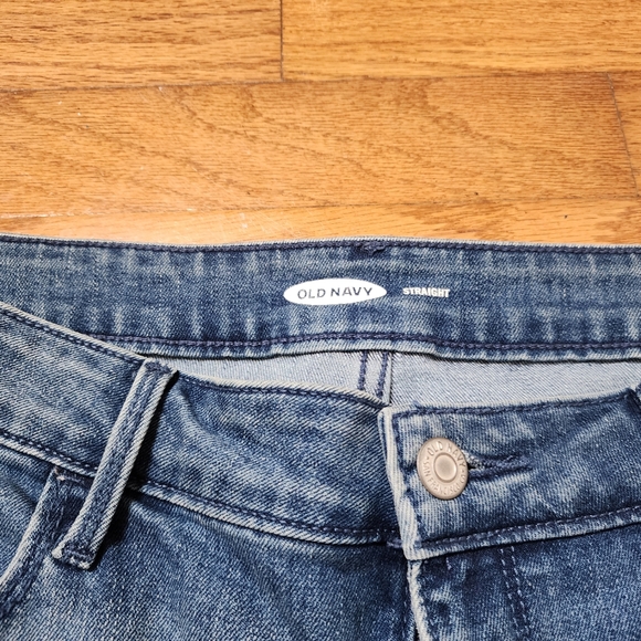 Old navy straight leg jeans size 14 - Picture 4 of 10